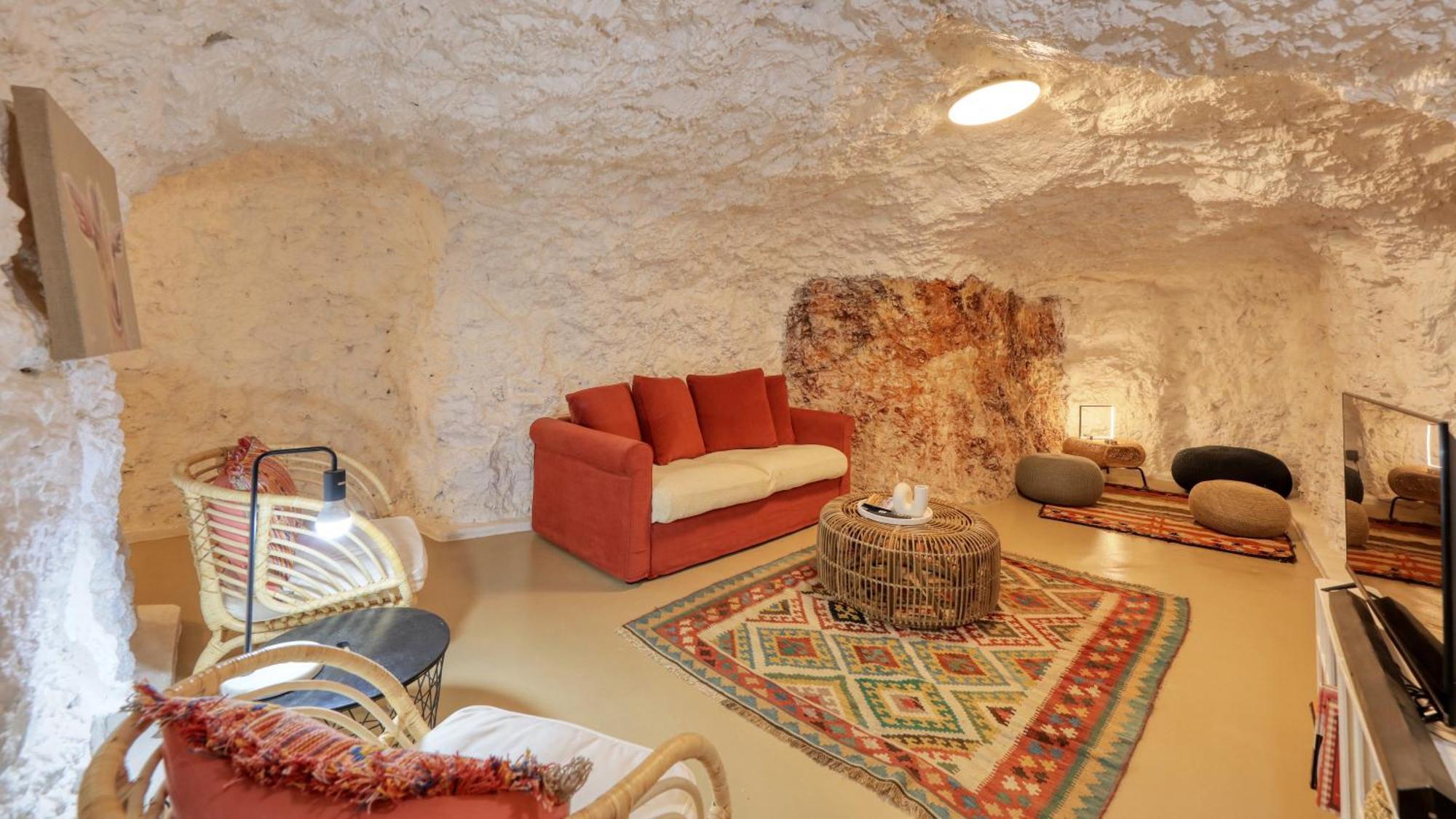 White Cliffs Accommodation -Daybreak Dugout - Unique Cave House Buitenkant foto